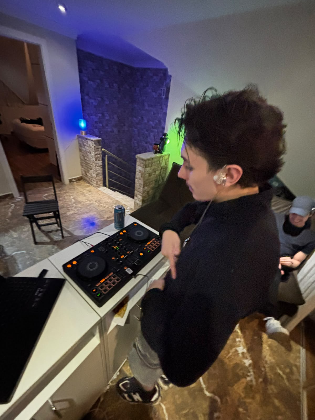 SIDDD na controladora durante um set em casa